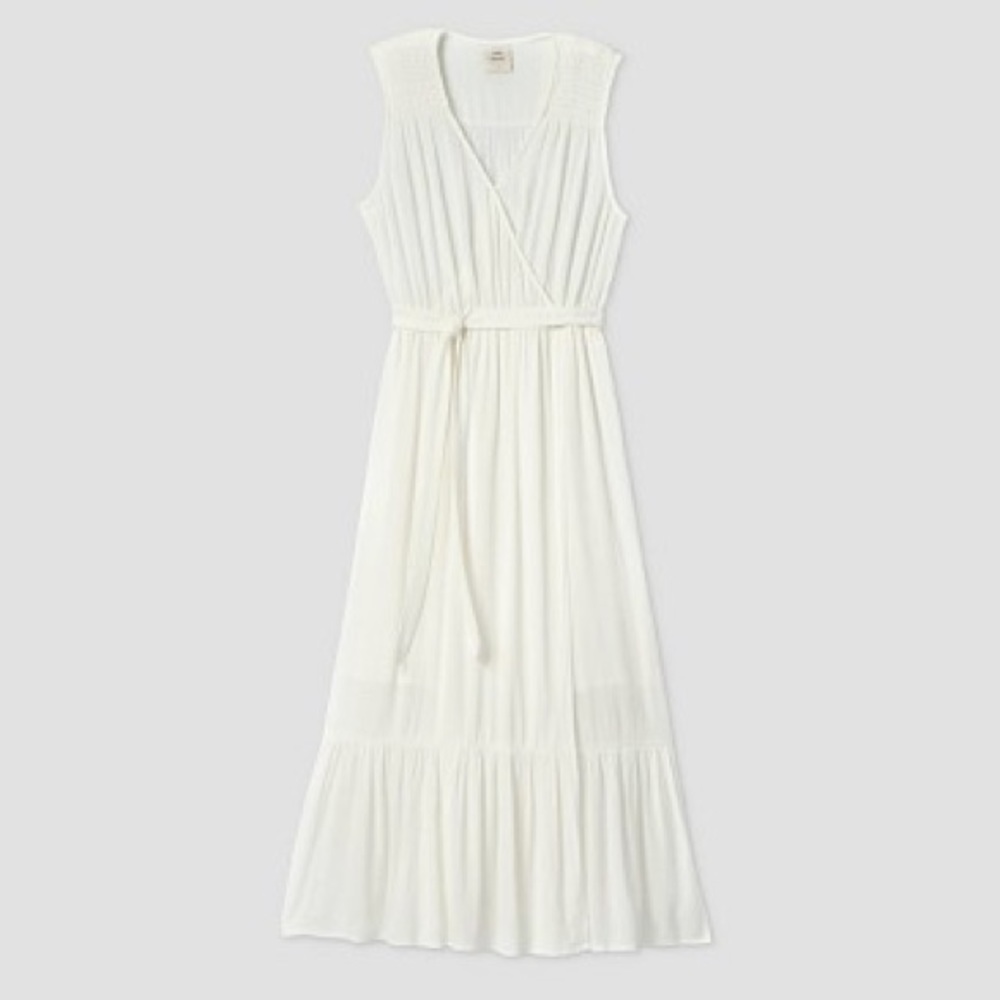 Sleeveless Kimono Dress - Knox Rose™ White